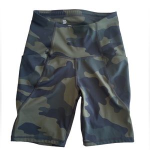 All In Motion Camo Bike Shorts